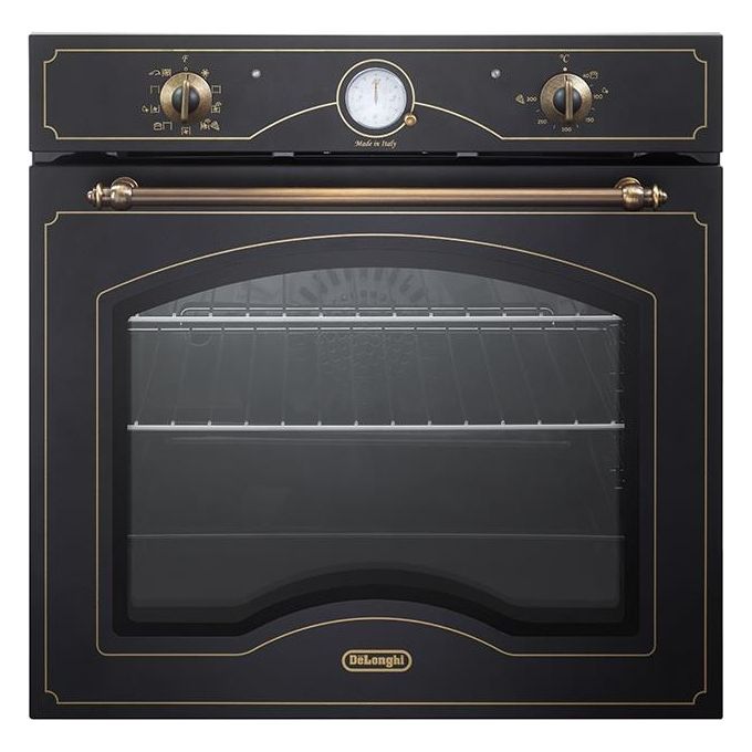 Image of DeLonghi F700DL006A Forno Elettrico da Incasso a Vapore Capacita' 74 Litri Classe Energetica A 9 Programmi Easy Steam Idroclean Booster Funzione Pizza 59.5 cm Antracite