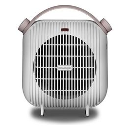 HFS30B24.W Termoventilatore da Tavolo 2400W 2 Livelli di Potenza Bianco/Rosa