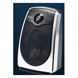 HVS3031 Steel Elite Termoventilatore da Tavolo Potenza 2200 W Funzione Silence Nero/Bianco