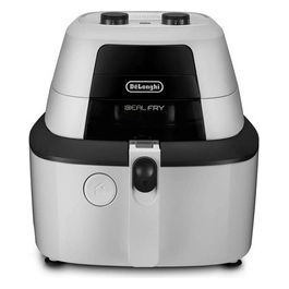 DeLonghi FH2133W idealFry Friggitrice MultiCooker MultiFry Capacita' 1 Kg Potenza 1400 W Tecnologia Rapid SHS Double Bianco