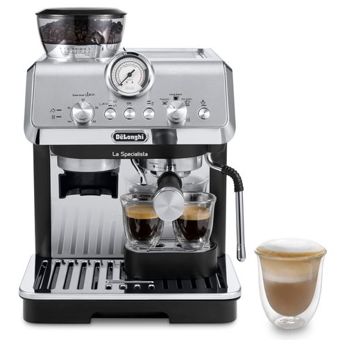 DeLonghi Macchina per Caffe' Super Automatica 1400W 15b Army Latte Art