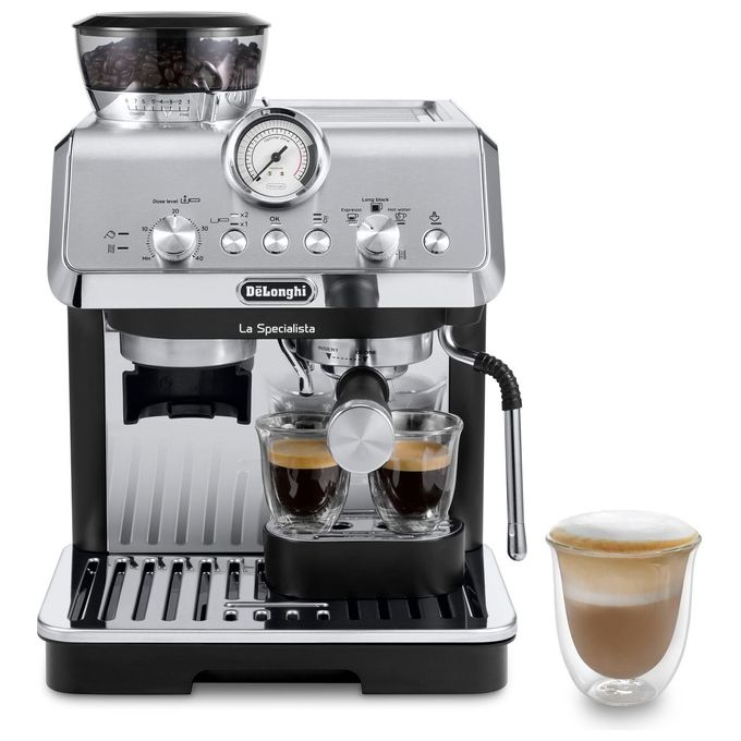 DeLonghi Macchina per Caffe' Super Automatica 1400W 15b Army Latte Art