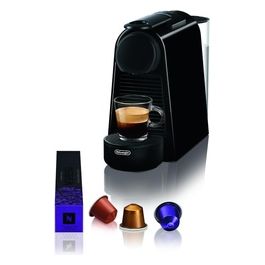 DeLonghi EN85.B Essenza Mini Macchina da Caffe' Sistema Nespresso Potenza 1150 W Capacita' 0,6 Litri Energy Saving Flow Stop Nero