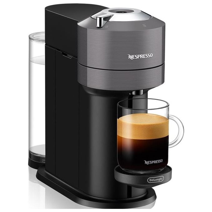 DeLonghi Nespresso Vertuo Next ENV120.GY Macchina per Caffe' Espresso a Capsule 1500W Grigio/Nero