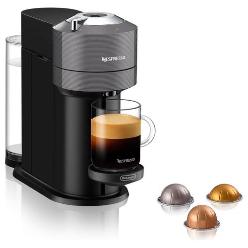 DeLonghi Nespresso Vertuo Next ENV120.GY Macchina per Caffe' Espresso a Capsule 1500W Grigio/Nero