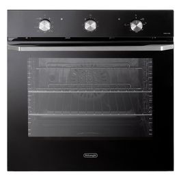 DeLonghi NSM7NLPPP Forno Elettrico Multifunzione da Incasso Easy Steam e Idroclean Termoventilata 3D Master Pizza Capacità 74 Litri Classe energetica A 9 programmi 59,5 cm Vetro Nero