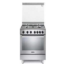 PEMA 64 L Cucina a Gas Inox e Nero