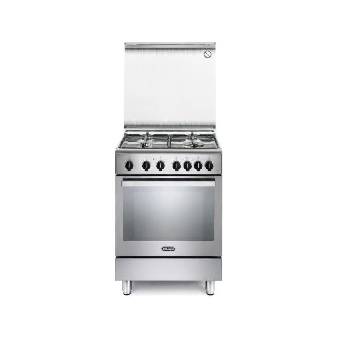 DeLonghi PEMA 64 L Cucina a Gas Inox e Nero