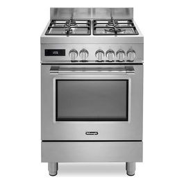 DeLonghi PRO66MXP Cucina a Gas 60x60cm 4 Fuochi Forno Multi9 Pizza