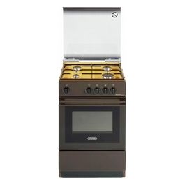 DeLonghi SGK 554 GB N Linea Smart Cucina a Gas Libera Installazione Forno a Gas 4 Fuochi  Classe energetica  Coperchio in Cristallo  50 cm Coppertone