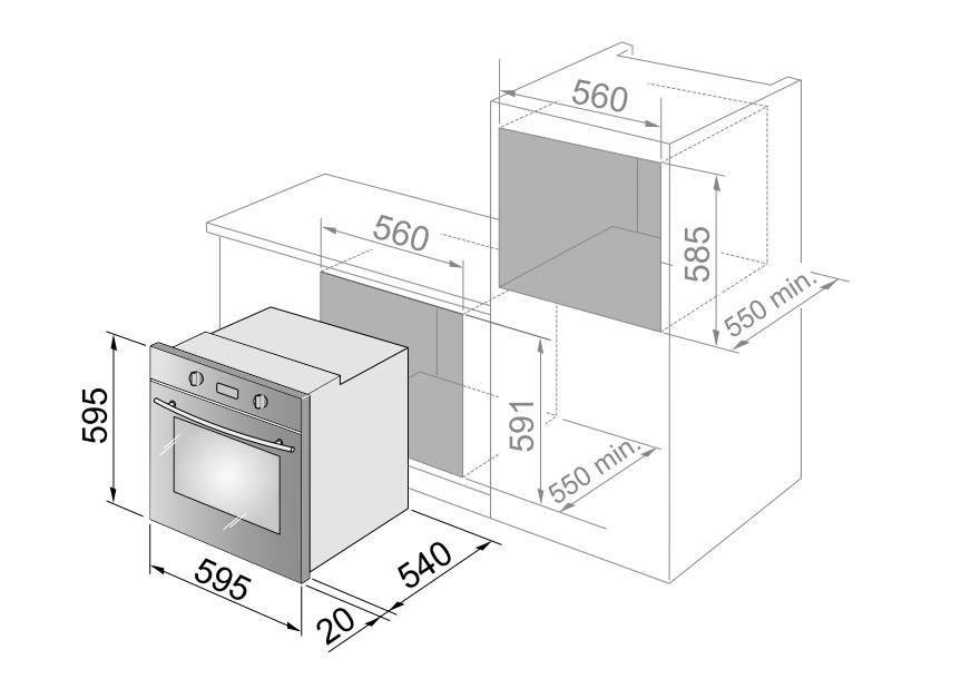 De Longhi SLM 7N PPP ED Linea Slim Glass Forno Elettrico | Yeppon