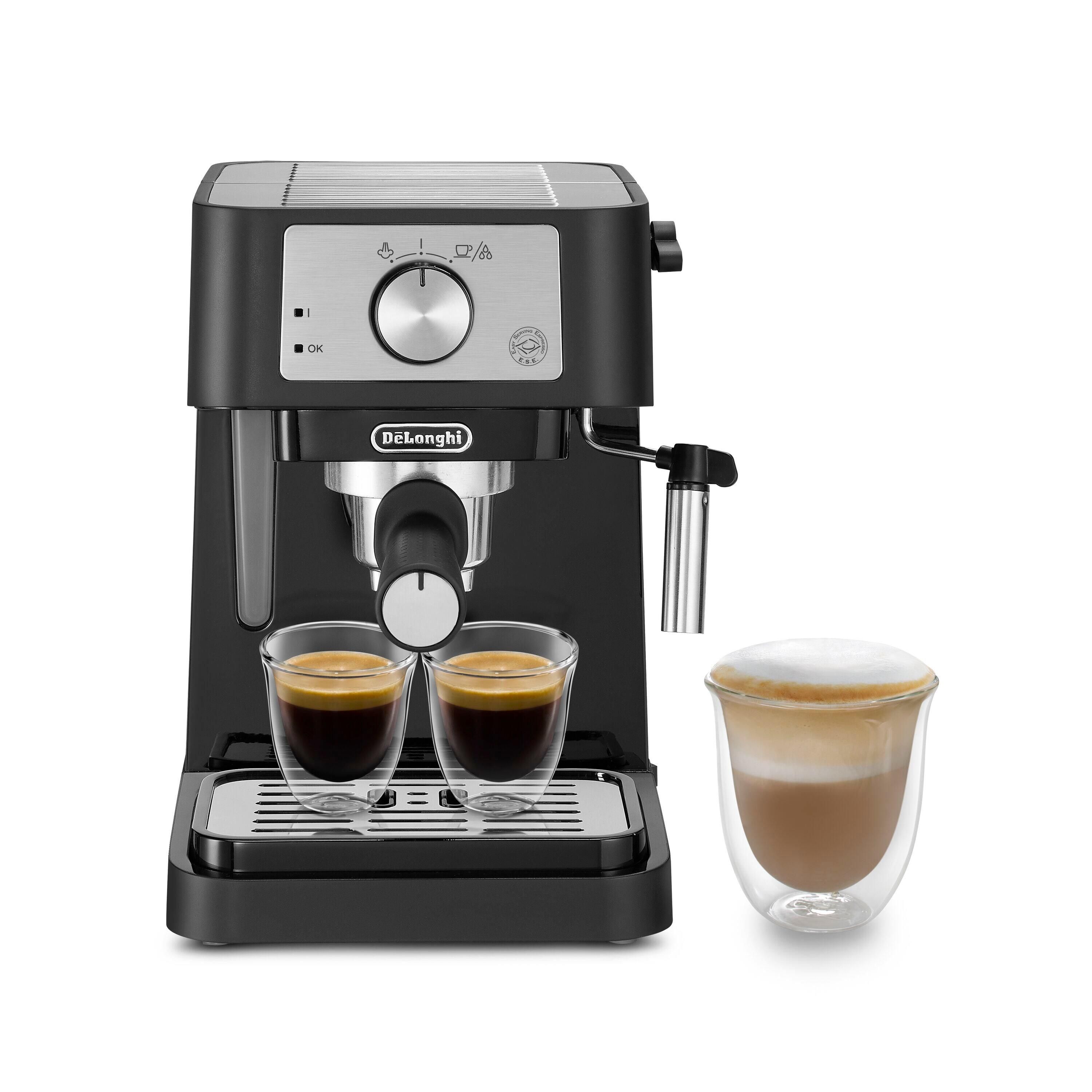 De'Longhi Ec235.Bk, Macchina Da Caffè Espresso Manuale, Cappuccino System,  2 tazze, Nero : : Casa e cucina