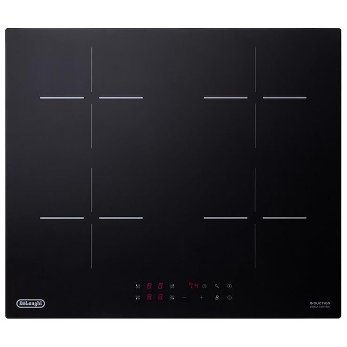 Image of DeLonghi YLI60 Linea Induzione Piano a Induzione 4 Zone Installazione ''snap-in'' Touch control 60cm Nero