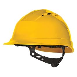 Deltaplus Quartzup4 Elmetto di Protezione Regolabile Giallo