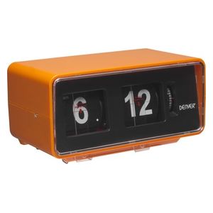 Denver CR-425 Radio Orologio Analogico e Digitale Arancione