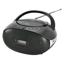TC-29 Stereo Lettore Cd Fm Radio Cd-R Cd-Rw Aux In Display Lcd con Maniglia Nero