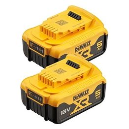 DeWalt DCB184P2-XJ 18V 5Ah Set batterie