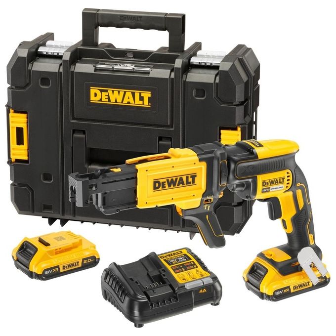 DeWalt DCF620D2K-QW Avvitatore per Cartongesso Attacco 1-4'' 18V