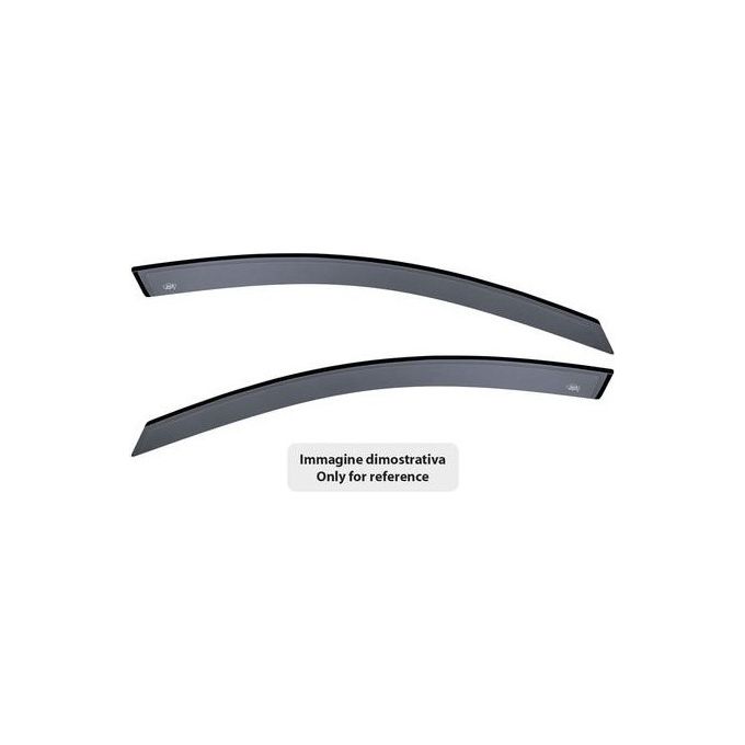 DGA Deflettori finestrini aria anteriori adesivi - Peugeot 407 4p (05/04>05/11)