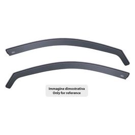 Deflettori finestrini auto ad incastro, tipo lungo - Fiat Grande Punto 5p (09/05>04/12) - Fiat Punto 5p (05/03>08/09) - Fiat Punto Evo 5p (10/09>04/12)