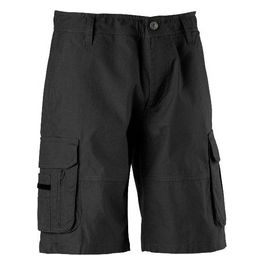 Bermuda Cotone Nero Abete Wonder Ii Tessuto Estivo Taglia Xxl
