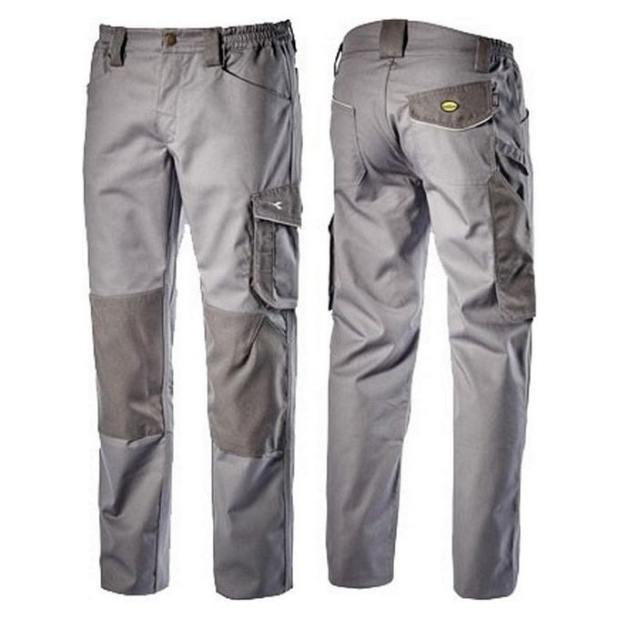Diadora Pantalone Alluminio Season Grigio M Rock