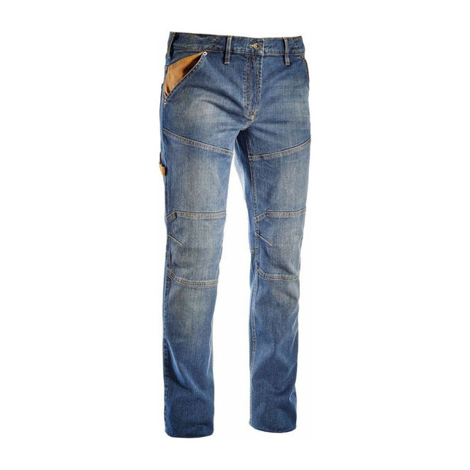 Diadora Pantalone Jeans Blu Taglia L Stone Plus