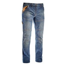 Pantalone Jeans Icon Blu Xl Stone