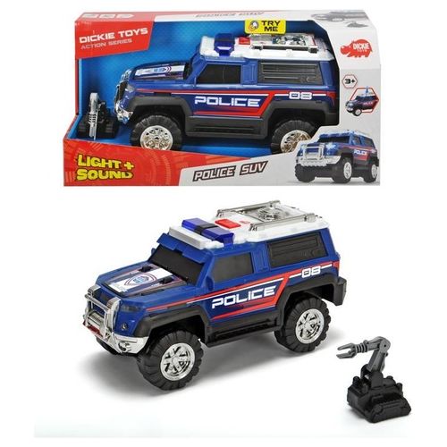 Dickie Toys Action Series Suv Police Luci E Suoni 30cm