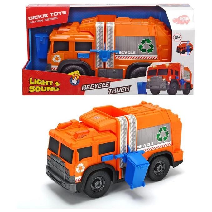 Dickie Toys Action Series Camion Ecologia Luci E Suoni 30cm