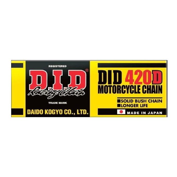 DID 531000881 Catena di Trasmissione passo 420 Standard 88 maglie