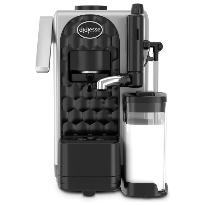 Didiesse MilkSide Macchina Caffe' Espresso a Cialde Cappuccinatore Serbatoio 1.3 L Silver