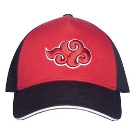 Cappellino Naruto Shippuden Red Akatsuki Cloud Men