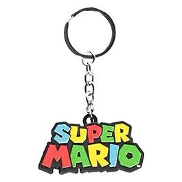 Portachiavi 3D Super Mario Logo