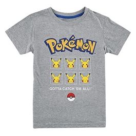 T-Shirt Boy Pokemon Pikachu 122/128cm