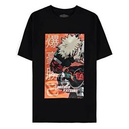 T-Shirt My Hero Academia Nero Taglia XXL