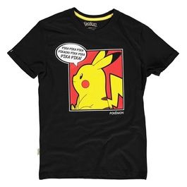 Difuzed T-Shirt Pokemon Pikachu Pika Pop Taglia XL
