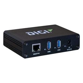 Digi AW02-G300 Hub di Interfaccia USB 3.2 Gen 1 Type-A 1000 Mbit/s Nero
