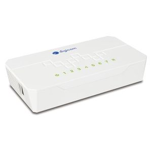 Digicom SWF08-T02 Switch Fast Ethernet 10/100 Bianco
