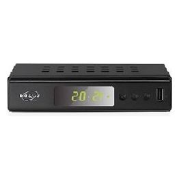 Digiquest Decoder Digitale Terrestre Twin Tuner Rec Hdmi Scart Usb Rec and Play Telecomando 2in1 12vcc