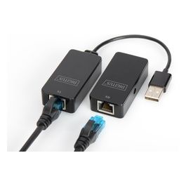 DA-70141  Estensore di Linea Usb 2.0 Fino a 50mt Tramite Cavo di Rete Cat 5E