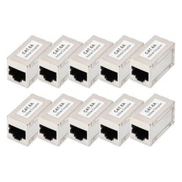 Accoppiamento Modulare Cat 6a Schermato 10 Pezzi