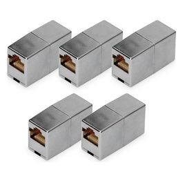 Accoppiamento Modulare Rj45 Cat 5e Classe D 5 Pezzi
