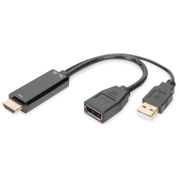 Link Adattatore Hdmi Maschio Displayport 1.2 Femmina con