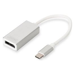 Digitus adattatore displayport usb 3.0 tipo c 4k