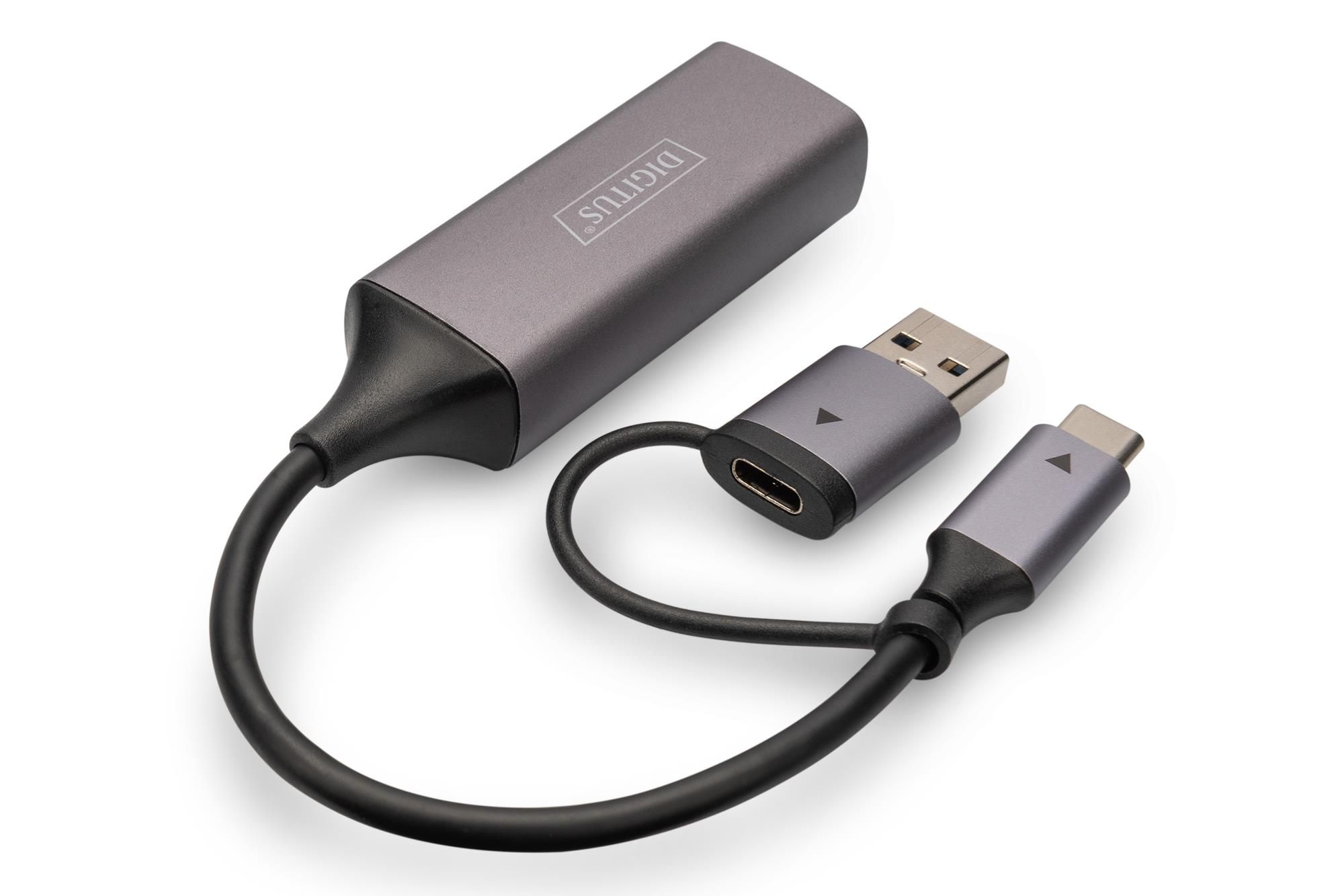 Digitus Adattatore Gigabit Ethernet Usb Type-C 2.5G Usb-C