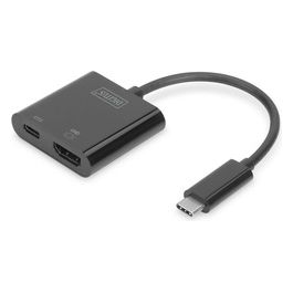 Digitus adattatore grafico usb type-c™ 4k hdmi + usb-c™ (pd)