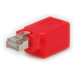 Digitus adattatore incrociato per cavi rete rj45 schermato cat 5e