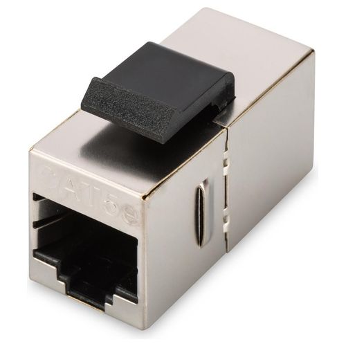 Digitus Adattatore Passante 2X8 Poli Rj45 Schermato Cat.5E Con Ganci per Pannelli