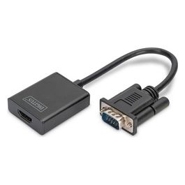 Adattatore Pc Vga Monitor Hdmi con Audio